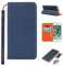 Copmob iPhone 6/6S Case With Card Holder With Strap,Genuine Leather Flip Wallet Case,[3 Slots][Magnetic Closure][RFID-Blocking],Phone Case Cover for iPhone 6/6S - Dark Blue