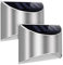 Dasing 2 PZ Luce Solare Esterna Applique Da Parete Giardino Impermeabile Lampada per Casa Porta Anteriore Esterno Patio Recinzione