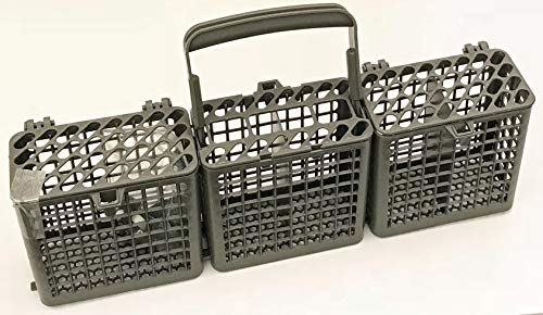 GenuineOEMLG OEM LG Geschirrspüler Besteckkorb für LDT9965BD, LDF7774ST, LSDF795ST, LDF9932ST, Grau