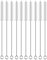 Straw Cleaner Brush Extend 12 inch, Extra Wide 12mm diam Pipe Cleaners, Extra Long Straw Brush for Sippy Cup, Water Bottle and Tubes, Drinking Straw Cleaning Brush Set 10 Pack