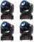 HOLDLAMP Moving Head LED Bühnenlicht Beam dmx512 Partylichter Wash Spot Licht Lampe 8 Muster Lichteffekt für Bar Party Halloween Weihnachten Hochzeit Disco Kinder - 4 PCS