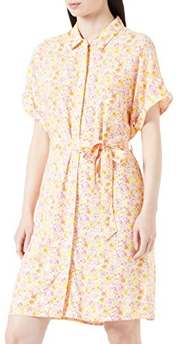 VERO Moda Damen Vmeasy Joy S/S Shirt Dress WVN Ga Kleid