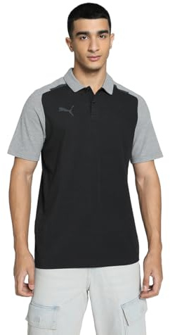 PUMA teamCUP Casuals Polo Puma Black