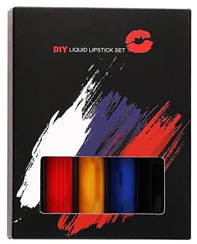 Lip Stain Wine Bottle Diy Toned Lipstick Set Air Soft Mist Lip Gloss Lip Glaze Velvety Lasting High Pigment Nude Color Waterproof Lip Gloss Set Girls Ladies Makeup Gift Set Two Tone Lipstick