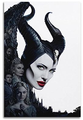 VZRSQZK Maleficent Staffel 2 Poster, dekoratives Gemälde, Leinwand, Wandposter und Kunstdruck, modernes Familienschlafzimmer-Dekor-Poster, 20 x 30 cm