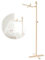 Mamimami Home Bodenstehend Baby Mobile Halterung für Babybett Kinderbett-100% Buche-Beweglich mobile halterung wickeltisch Laufstall Wiege-Sturz Verhindern Design-57 Inches
