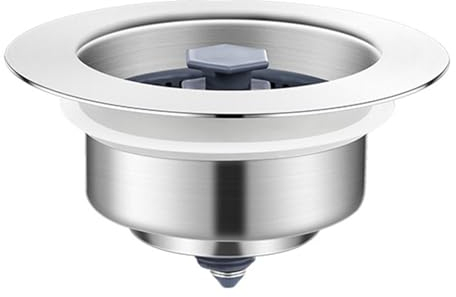 Universal-Waschbeckenstöpsel – verbesserter Abflussstopfen | beschleunigt die Entwässerung ohne Verstopfen | Pull-Typ Ablaufgarnitur | Effiziente Entwässerung des Stopfens für E-Abflussrohre