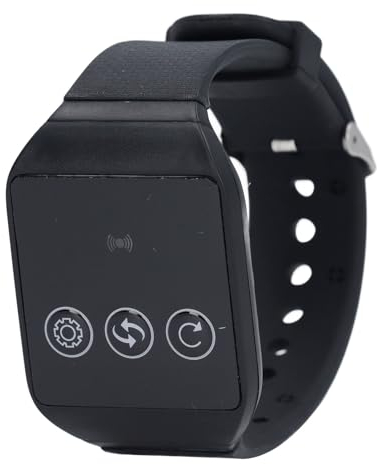 Drahtloses Rufsystem, Schwesternrufsystem, Wasserdichter Pager-Uhrenempfänger, Restaurant-Pager-Rufsystem Drahtloses Pflegepersonal-Pagersystem, 1 Uhrenempfänger 1 Rufsender