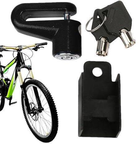 Motorcycle Wheel Lock, Motorcycle Locks Anti-Theft - Heavy Duty Electric Scooter Lock, Scooter Wheel Lock | Waterproof Motorcycle Anti-Theft Lock Disc Brake Lock for Outdoor Use