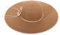 LY4U Chapeau de Paille à Large Bord pour Femmes, Chapeau de Plage d’été UPF 50, Chapeau de Voyage Pliable pour Femmes