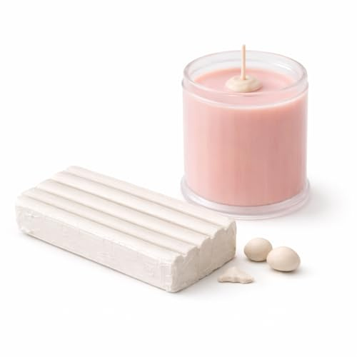 Candleverse Premium Dichtmasse für Kerzenformen 250g – Hitzebeständig bis 80°C, Wiederverwendbar, Flexibel & Rückstandsfrei