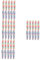 Milisten 4 Sätze Schweißband Tennis Overgrip Tacky Tennis Bag Tape Tennis Grips Tennisschläger Sport Tape Badminton Birdies Tennisbälle Overgrip Tennis Golf Grip Tape Pickleball 10 Stück * 4