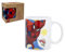 CARTOON Taza Spiderman Marvel de cerámica modelo mug con impresión sublimática tazón desayuno 325ml para niños