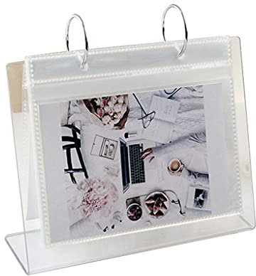 Mehrzweckdesktop Standing Photoalbum A3 FOTO HOLDER Postkarten Display Rack Poster Frame
