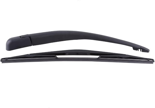 CYSFETENA Auto Schwarz Scheibenwischer Hinten Set,40cm Ersatz Heckwischerarm Wischerblatt Hinten Scheibenwischerblätter,Kunststoff Heckwischer Passend für Zafira A 1998-2005