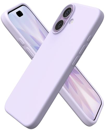 ORNARTO Funda para iPhone 17 Silicona Antigolpes,Lavanda