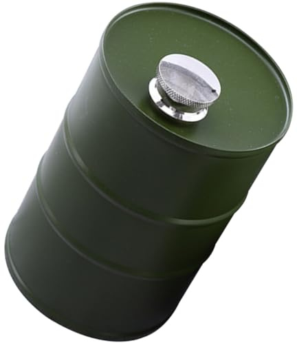 Artibetter Camping Flachmann 750ml aus Edelstahl in Benzinkanister Form mit Polierter Glatter Oberfläche und Tropfsicher für Outdoor und Heimdekoration