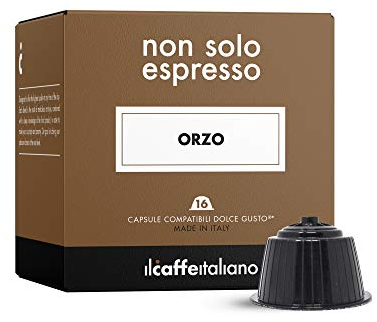 Il Caffè Italiano Capsules Compatibles Dolce Gusto Orzo 48pcs | La Céréale la Plus Ancienne au Monde | Made in Italy | Frhome