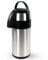 3L / 3000ml Stainless Steel Airpot Air Pot Flask Hot Cold Tea Coffee Pump Action Vacuum Flask by Denny International® (Set of 1 Airpot)