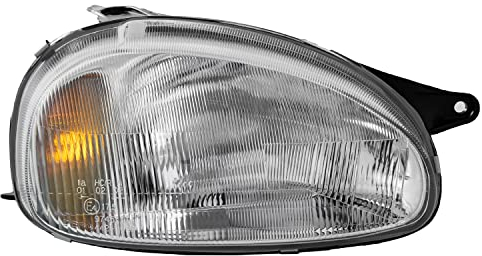 Halogen Scheinwerfer Hauptscheinwerfer Frontscheinwerfer rechts H4 glasklar für Model Corsa B 73_ 78_ 79_ Combo 71_