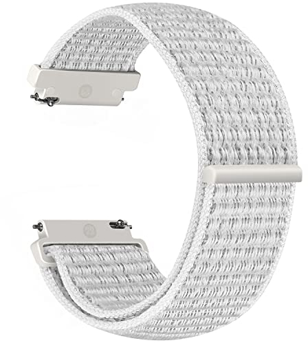 Vodtian 22mm Nylon Armband Kompatibel mit Samsung Galaxy Watch 3 45mm/Galaxy Watch 46mm/Gear S3 Classic/Frontier/Garmin Vivoactive 4, Ersatz Sport Loop Uhrenarmband für Damen Herren