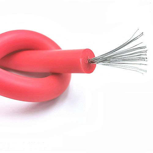 LEYUANA 5m Silicone Flexible High Voltage Wire and Cable 25kv 30kv 40kv 0.5mm 0.75mm 1.0mm 1.5mm 30KV-0.75mm 18AWG