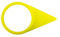 AME INTL Checkmate Radmutter-Indikator, 32 mm, Gelb