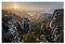 artboxONE Poster 30x20 cm Natur Städte Herbst in der Sächsischen Schweiz - Bild sächsische Berge Dresden