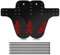 2 Stücke Mud Guard vorne Oder Hinten Kompatibel, Downhill Schutzbleche, MTB Carbon Mud Guard, für Blockieren von Schlamm auf Fahrrädern und Mountainbikes, Sauber Halten