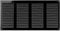 Negro 400x200 mm Rejilla de Ventilacion con Mosquitera, Metalica