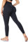 Yaavii Sport Leggings Damen High Waist mit Taschen Sporthose Blickdicht Jogginghose Kompressions Push Up Yoga Hosen Schwarz S