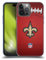 Head Case Designs Licenciado Oficialmente NFL Fútbol New Orleans Saints Gráficos Caso Funda de Gel Suave Compatible con Apple iPhone 14 Pro MAX