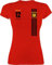 Shirt Damen - 2026 Fussball WM Fanartikel - Deutschland Germany Trikot Style - XXL - Rot - Deutschland-t-Shirt em Trikots fußball deutsche Funshirts für Frauen Deutschland. Tshirt em-Trikots