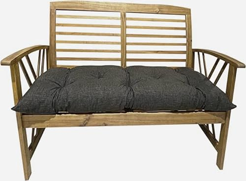 HIGH LIVING Bankauflage Sitzkissen für Gartenbank Polster Auflage Outdoor Bankpolster Auflage für Sitzbank (100 x 50 x 8 cm)
