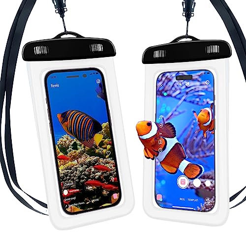 Custodia Impermeabile Smartphone Universale - Cover Subacquea Compatibile con iPhone e Cellulare con display fino a 6,7