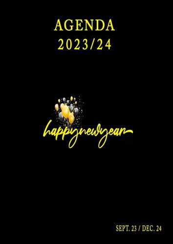 Agenda 2023 2024: Semainier 1 Semaine Sur Deux Pages | Septembre 2023 A Juillet 2024 | Grand Format A4