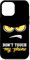 Hülle für iPhone 12 Pro Max Case Dont Touch My Phone Case Anime Lover Angry Face Geschenk