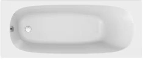 Jacob Delafon Baignoire Droite 160 x 70 Bastille Blanc Brillant