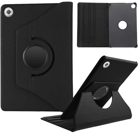 Heremore Custodia Cover Compatibile con Huawei Mediapad M5 8,4 Tablet, 360 Rotating Stand Case Premium Pelle Sottile e leggera