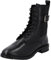 Palado Stiefeletten Damen Talbea - gefertigt aus hochwertigem Leder - nicht gefüttert für ein leichtes Tragegefühl - stylisches Design mit Schnalle und Schnürung Schwarz UK6 - EU39