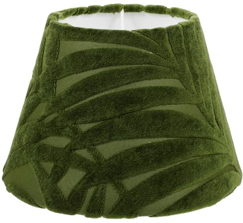 Luxshiny Abat-Jour En Tissu Vert Pour Lampe De Chevet - Lot De 2 Design ÉLéGant Pour DéCoration De Chambre Luminaire Doux Et Chaleureux