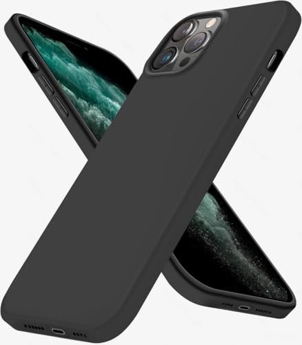 Eiselen iPhone 11 Pro Max Hülle, Schwarz Ultra Dünn Soft Silikon TPU Schutzhülle, Kratzfest, rutschfest & Stoßsicher Handyhülle