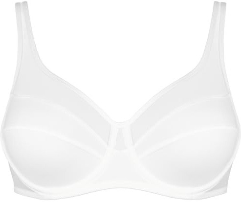 Nur Die Pure Elegance BH mit Bügel stützende Cups mit Breiten Trägern auch für große Brüste
