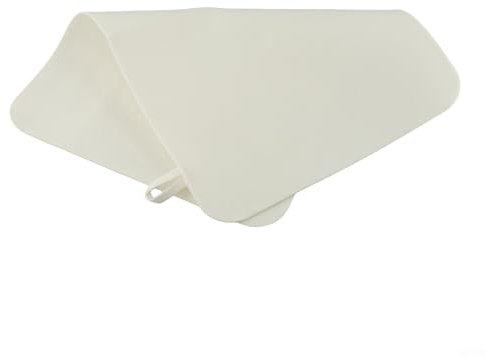 EasyByMall Tapis de sauna en feutre pour une utilisation dans la douche et les hammams, offrant une expérience de relaxation sûre et confortable (blanc)