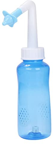 Sinus-Spülflasche zur Nasenspülung, Hochdruck-Nasenspülreiniger für Erwachsene und Kinder, Hilfsmittel zur Nasennebenhöhlenentlastung