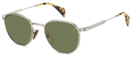 DAVID BECKHAM Sonnenbrille DB 1228/S Matte Black Gold 51 Herren Panthos Metall