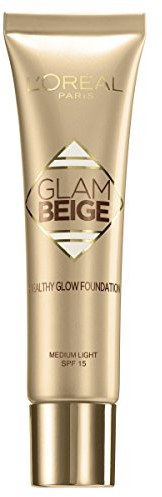 L'OREAL - Fond de teint - GLAM BEIGE Bonne Mine Naturelle SPF20-30ml - MEDIUM CLAIR
