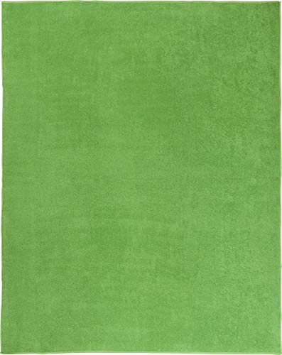 Erwin Müller Strandtuch XXL grün Größe 150x200 cm, Familien-Strandtuch, Badetuch, Frottiertuch, Liegetuch, Sommerdecke, Picknickdecke - saugfähig, temperaturausgleichend