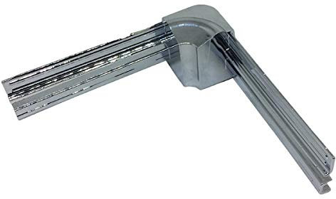 Generico Ricambio angolare Curva cromata per Box Doccia S/Brio 2B MA44AC
