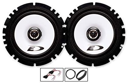 Golf MK6 Speaker upgrade Front Door Alpine car speakers 6.5 17cm + Rings 220W